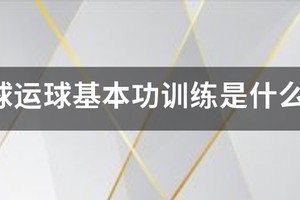 篮球训练的基本要求包括哪些
